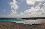 Praia selvagem no Parque Nacional Washington-Slagbai, no norte de Bonaire